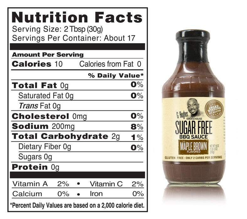 G Hughes Sugar Free BBQ Sauce 482-510g