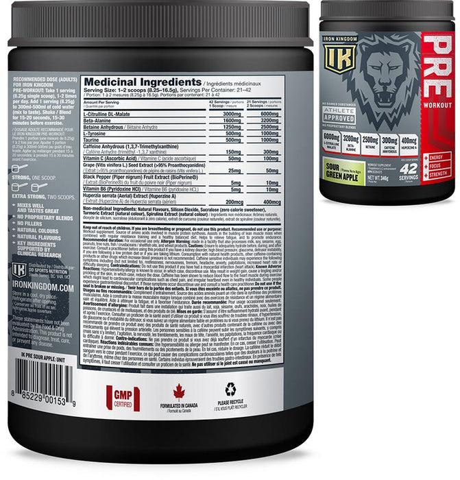 Iron Kingdom Pre (21/42 Servings)