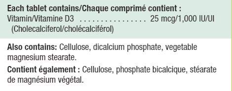 Jamieson D3 1000IU 240 cap