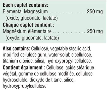 Jamieson Magnesium 250mg 90 cap