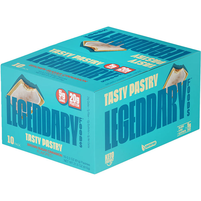 Legendary Foods Tasty Pastry Cake Style (Box of 10)