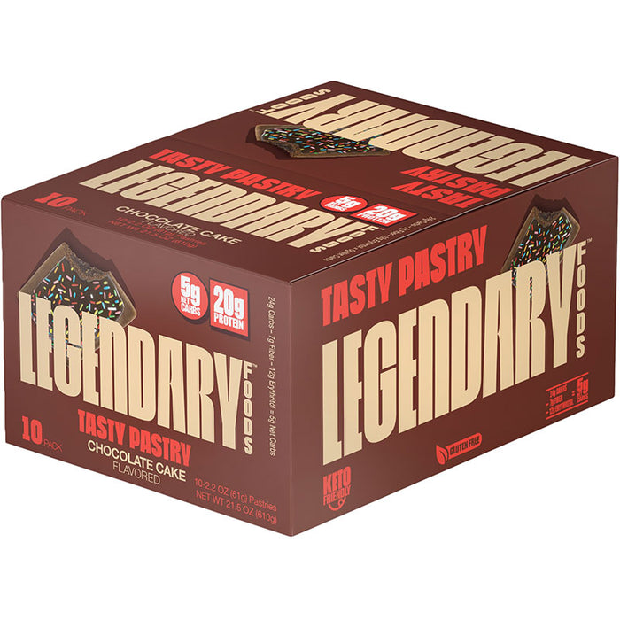 Legendary Foods Tasty Pastry Cake Style (Box of 10)