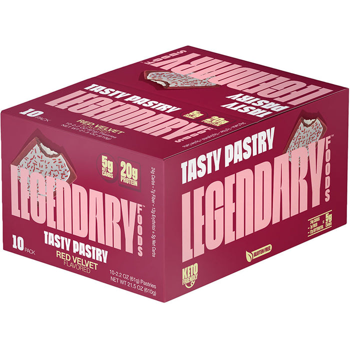 Legendary Foods Tasty Pastry Cake Style (Box of 10)