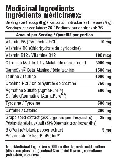 Mammoth Pump 684g (76 Servings)