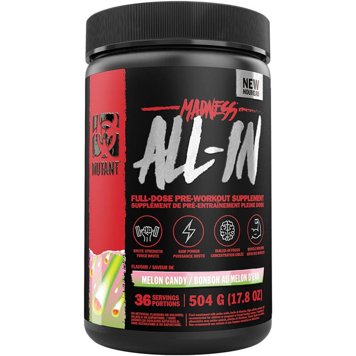 Mutant Madness All In 504g (18/36 Servings)