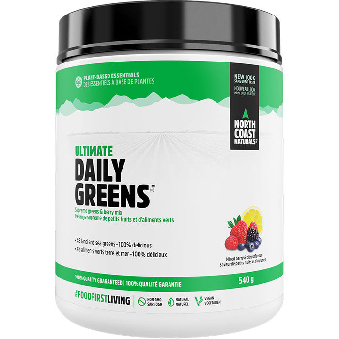 North Coast Naturals Daily Greens 540g (60 Servings)