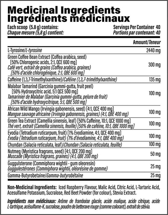 Nutrabolics Thermal XTC 232g (40 Servings)