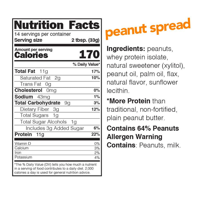 Nuts N More Peanut Butter 454g