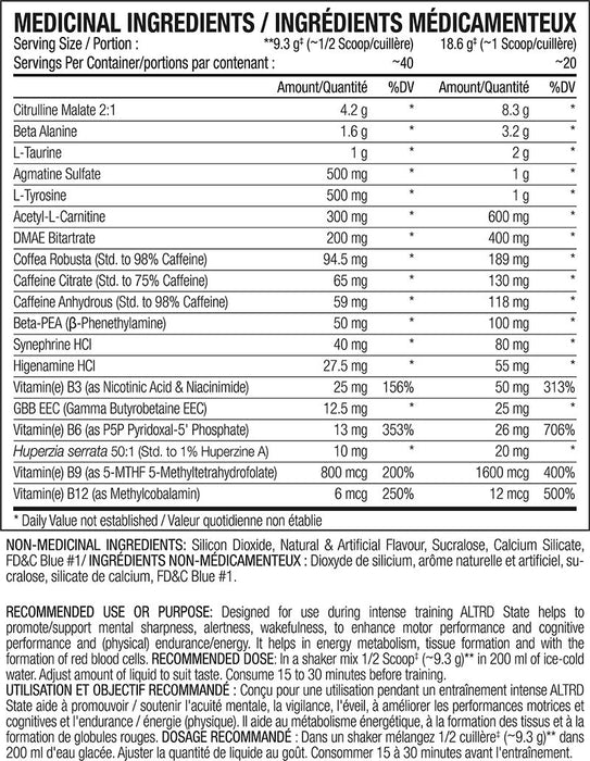 Perfect Sports Altrd State 372g (20/40 Servings)