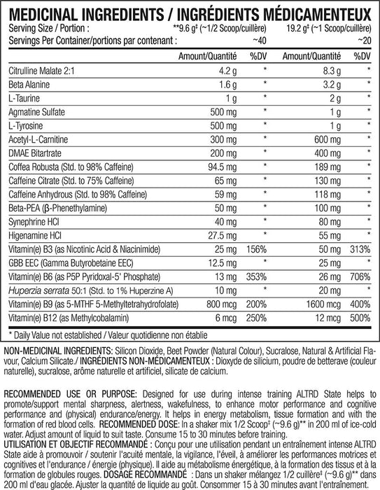 Perfect Sports Altrd State 372g (20/40 Servings)