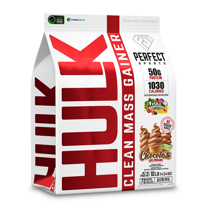 Perfect Sports Hulk Clean Mass Gainer 10lb (18 Servings)