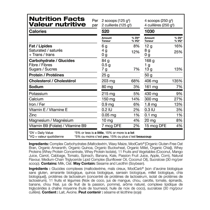 Perfect Sports Hulk Clean Mass Gainer 3lb (6 Servings)