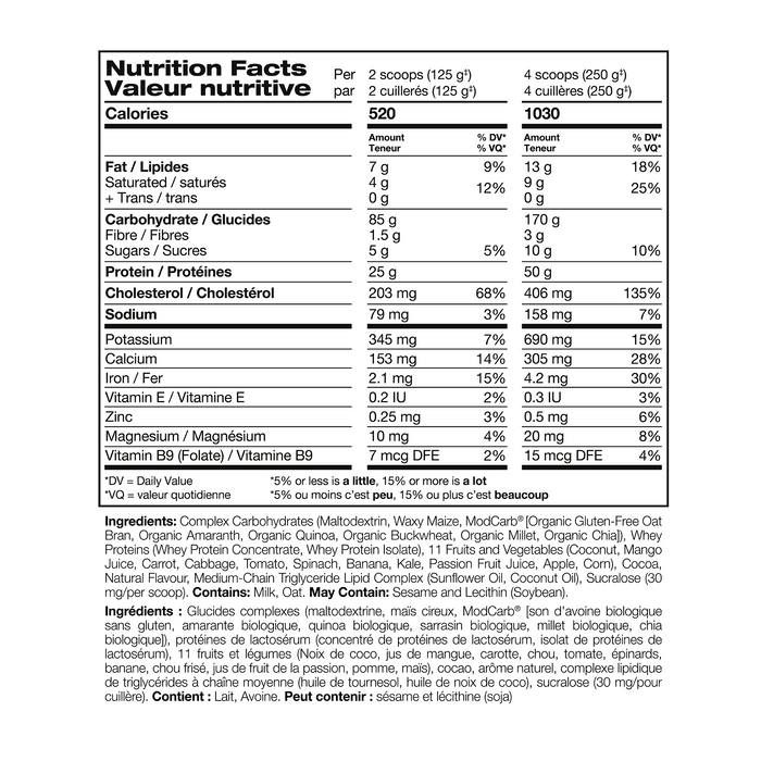 Perfect Sports Hulk Clean Mass Gainer 3lb (6 Servings)