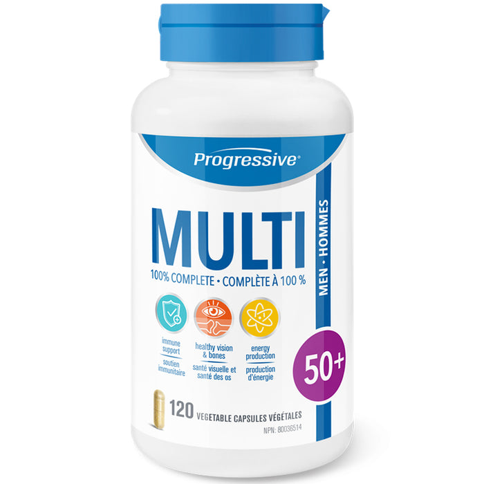 Progressive Multi Men 50+ 120 cap