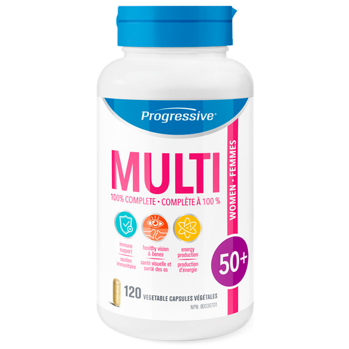 Progressive Multi Women 50+ 120 cap