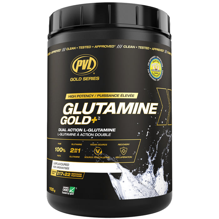 PVL Glutamine Gold+ 1100g (239 Servings)