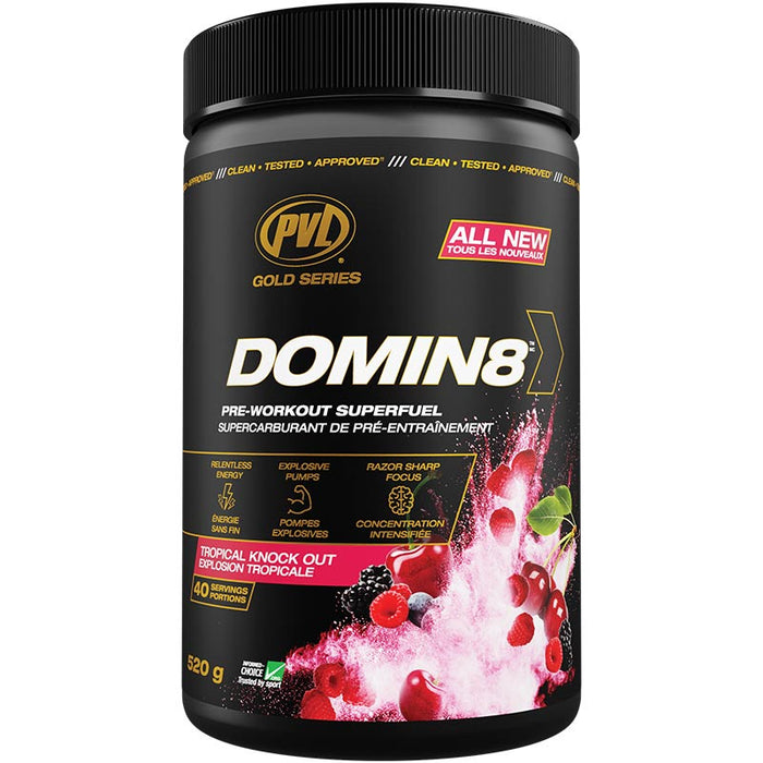 PVL Domin8 520g (20/40 Servings)