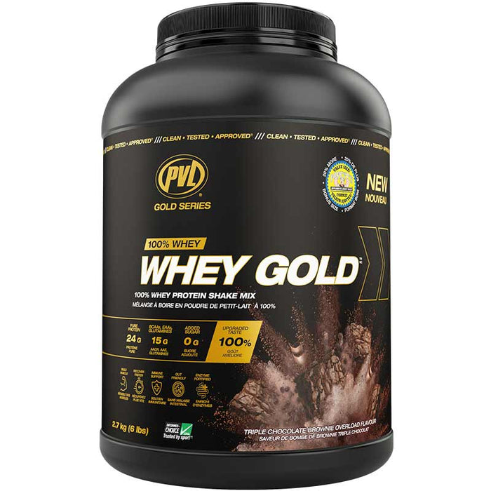 PVL Whey Gold 6lb (72 Servings)