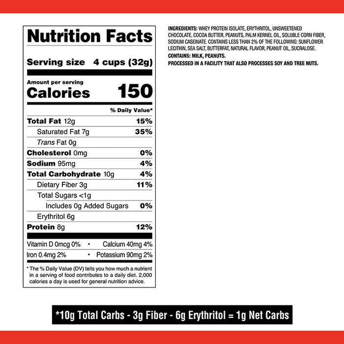 Quest Mini Peanut Butter Cups 128g Bag (4 Servings)