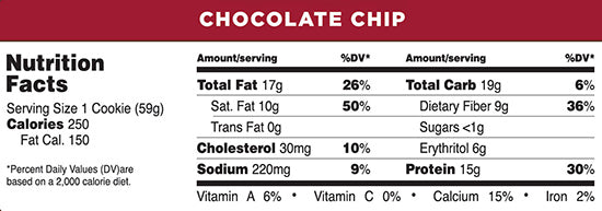 Quest Nutrition Protein Cookie (Box of 12)