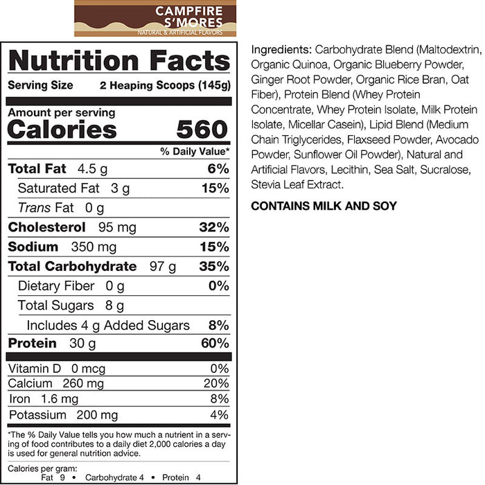 Rival Nutrition Clean Gainer 12lb (36-37 Servings)