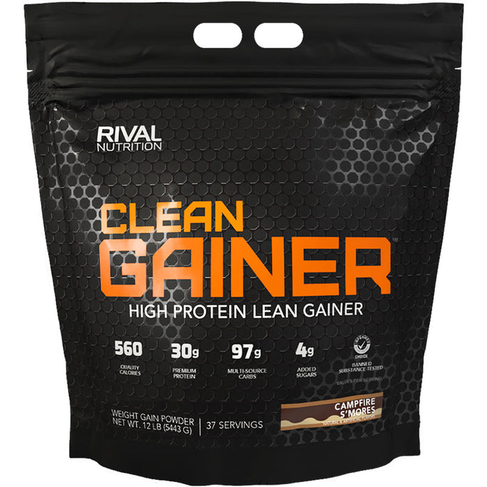 Rival Nutrition Clean Gainer 12lb (36-37 Servings)