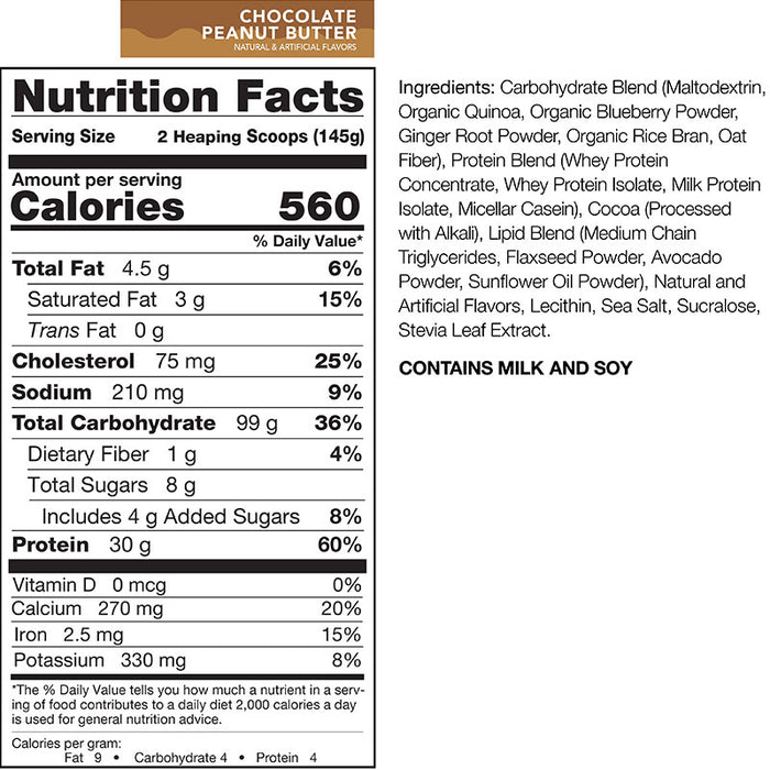 Rival Nutrition Clean Gainer 12lb (36-37 Servings)