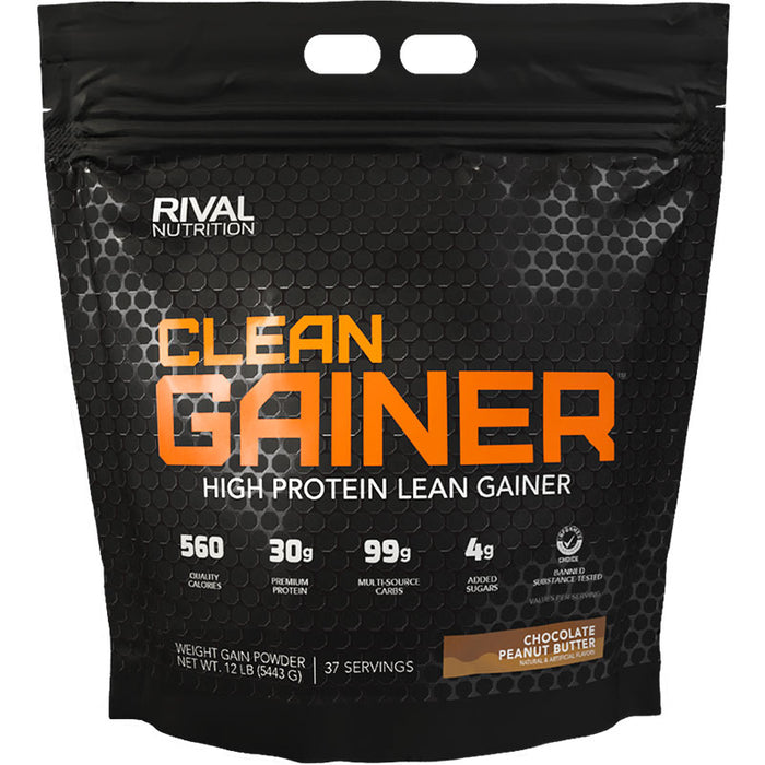 Rival Nutrition Clean Gainer 12lb (36-37 Servings)