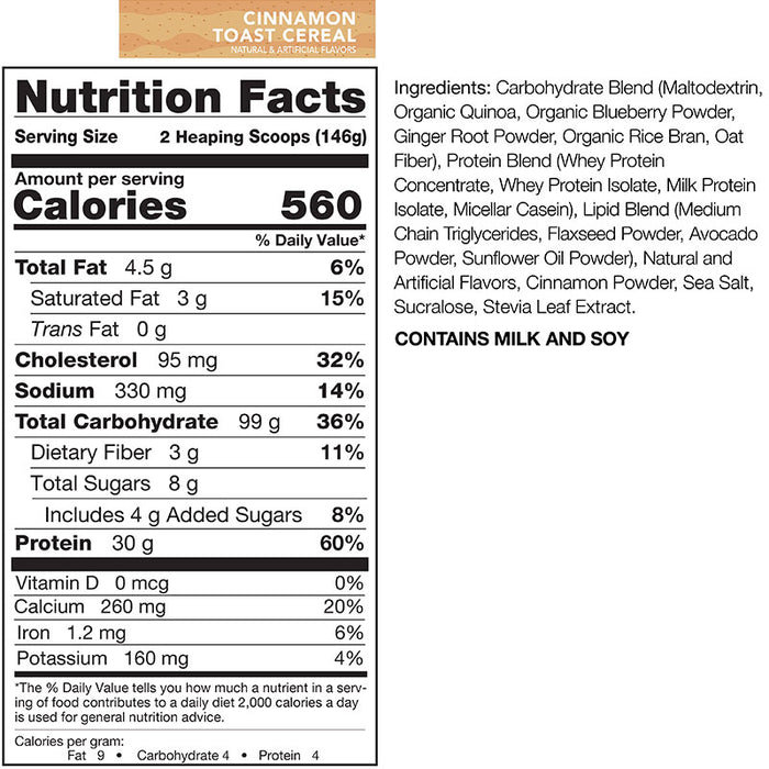 Rival Nutrition Clean Gainer 12lb (36-37 Servings)