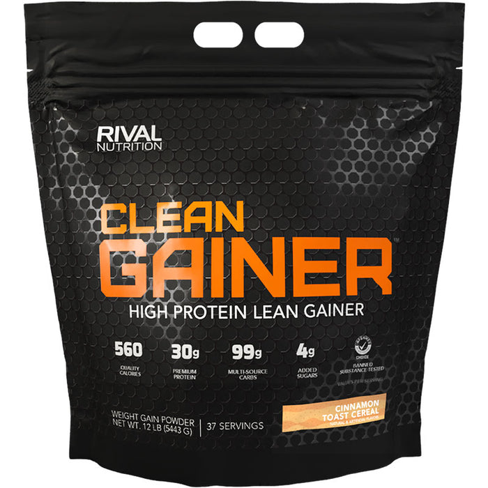 Rival Nutrition Clean Gainer 12lb (36-37 Servings)