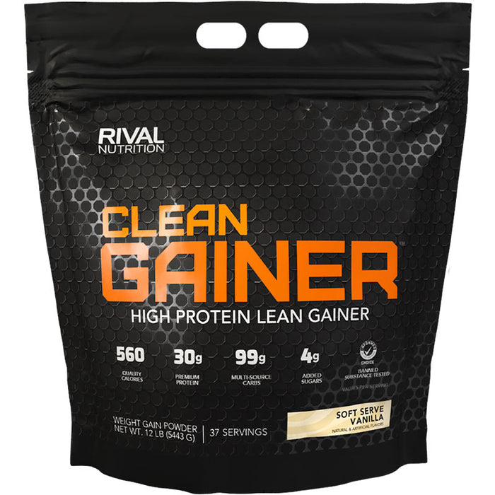 Rival Nutrition Clean Gainer 12lb (36-37 Servings)