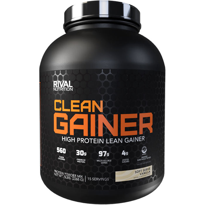Rival Nutrition Clean Gainer 5lb (15 Servings)