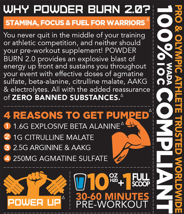 Rival Nutrition Powder Burn 2.0 506g (44 Servings)