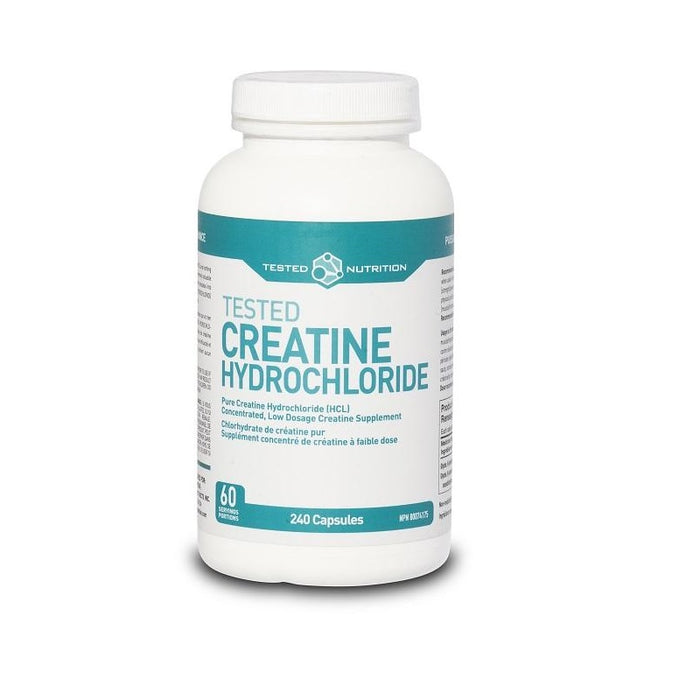 Tested Nutrition Creatine HCL 240 cap (240 Servings)