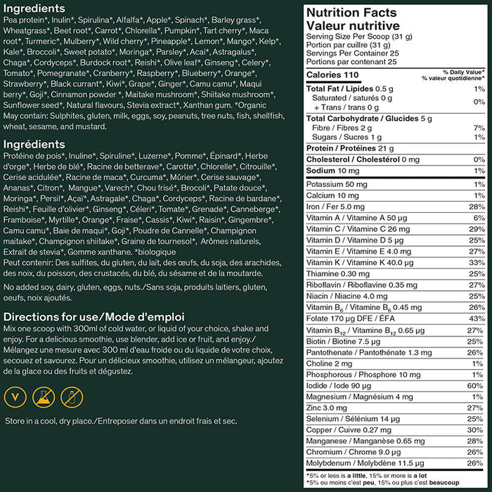 Younited All in One Plant Protein + Super Foods (25 Servings)