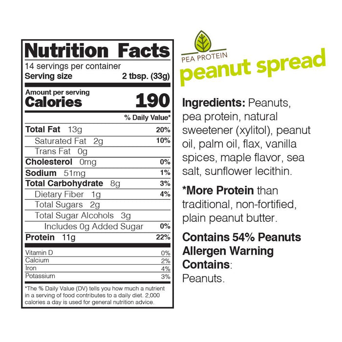 Nuts N More Peanut Butter 454g
