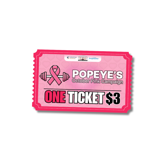 Popeye's October Pink Campaign - One Ticket