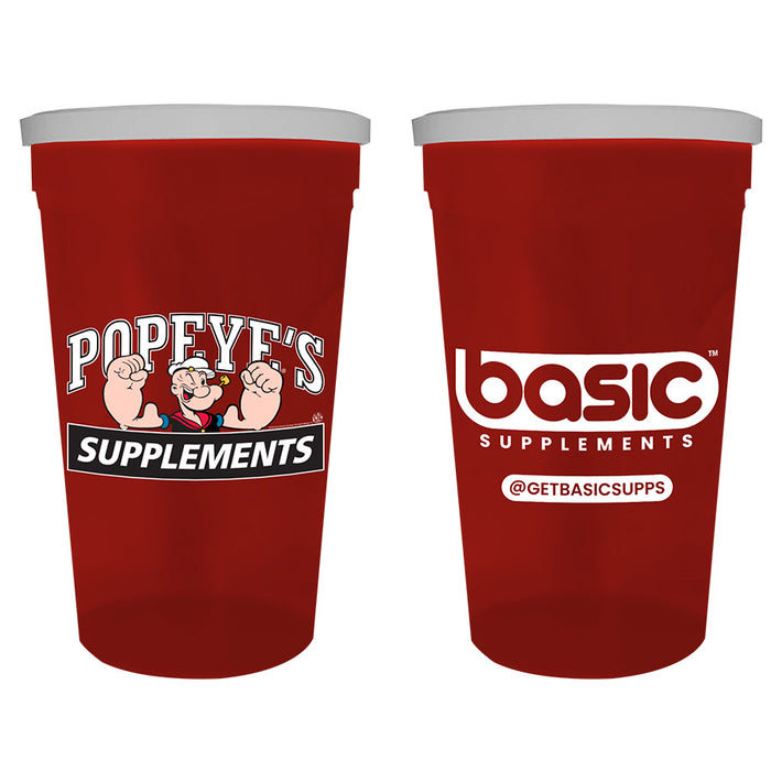 Popeye's / Basic Supps Cup & Lid