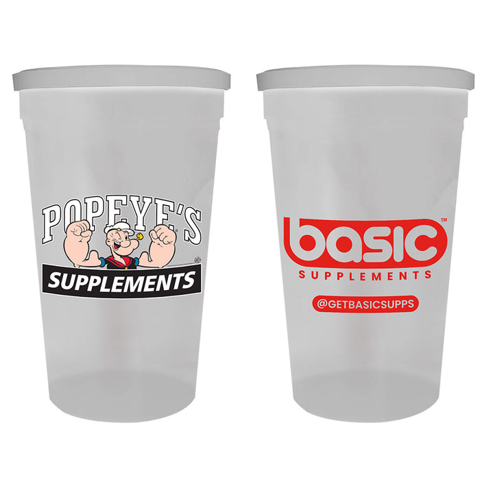 Popeye's / Basic Supps Cup & Lid