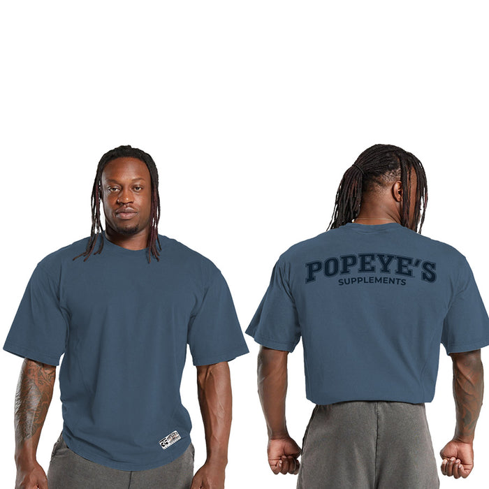 Popeye's Shirt Over-Sized Blue