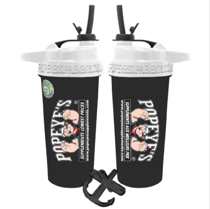 Popeye's Typhoon Shaker w/Handle Lid