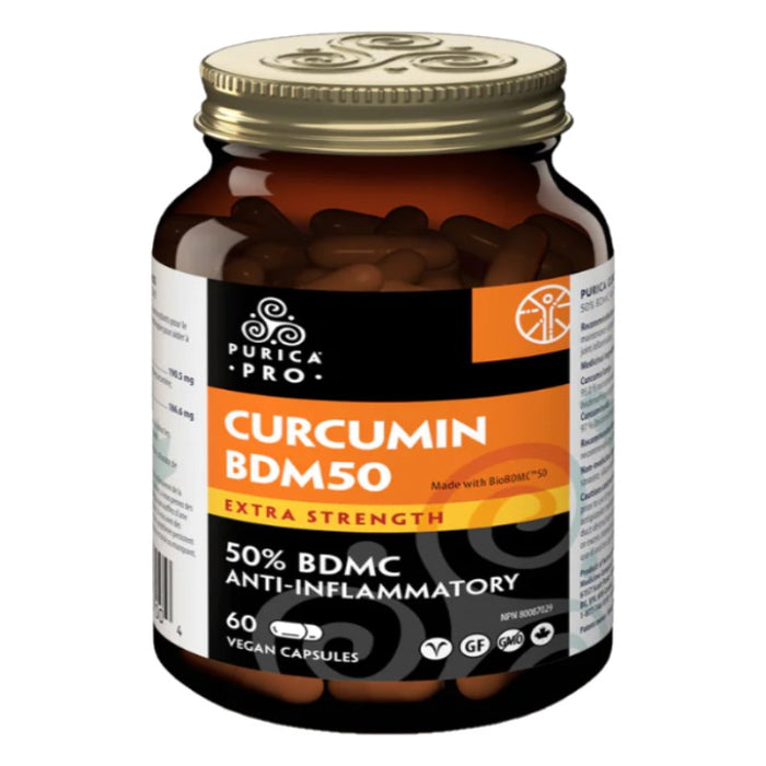 Purica Pro Curcumin BDMC50 60 ct (30 Servings)