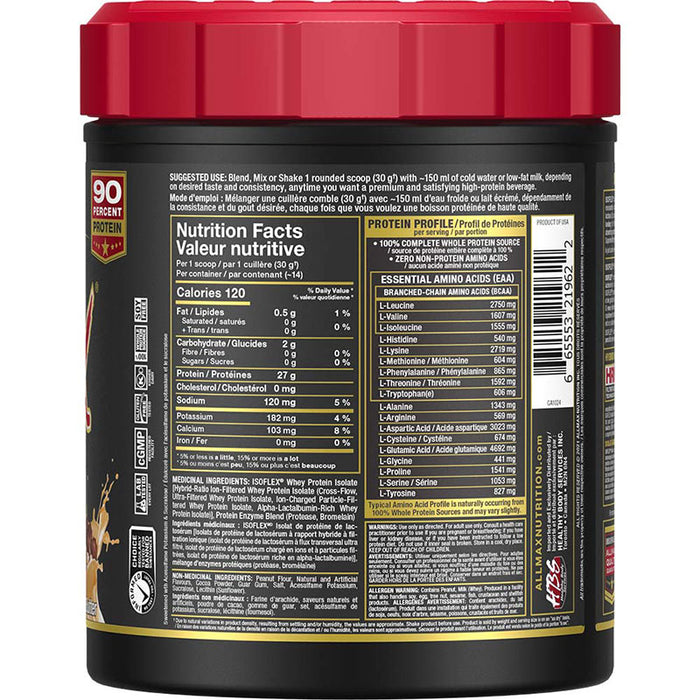 Allmax IsoFlex 1lb 425g (14 Servings)