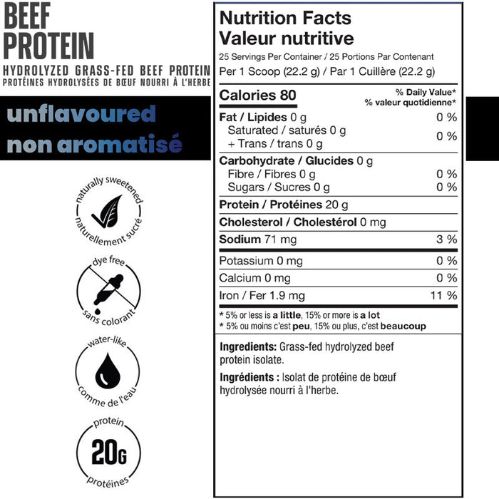 Alt Beef Protein 575g (25 Servings)