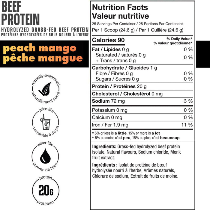 Alt Beef Protein 575g (25 Servings)