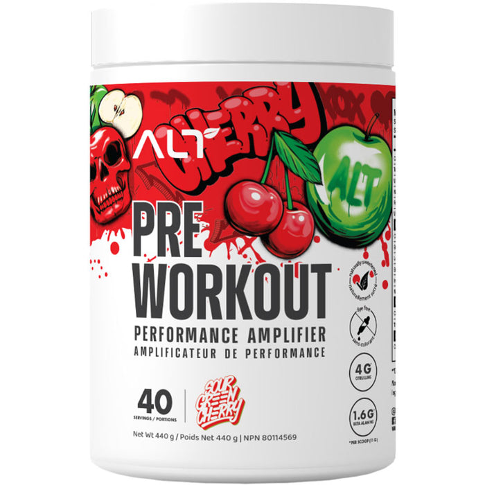 Alt Pre Workout 440g (20/40 Servings)