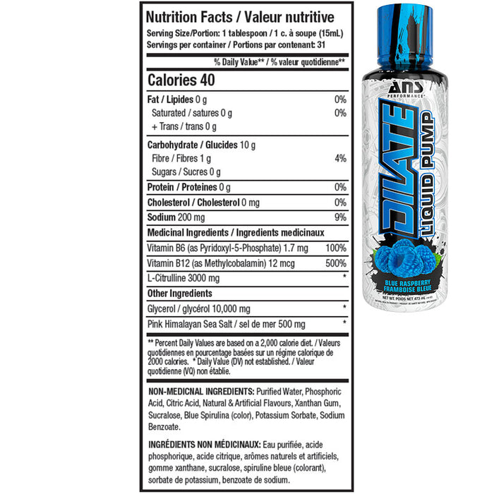 ANS Dilate 16oz (31 Servings)