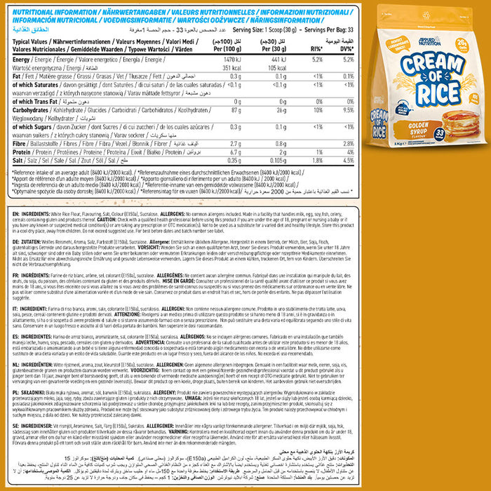 ABE Cream of Rice (33 Servings)