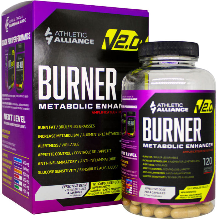 AA Burner 120 caps (30 Servings)