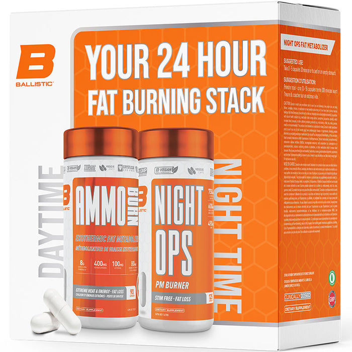 Ballistic Fat Burning Combo Box  (25-45 servings)